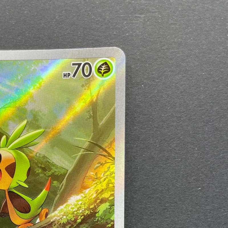 Chespin AR 084/083 Pokemon card Ninja Spinner M4 (1.NM) thumbnail 3