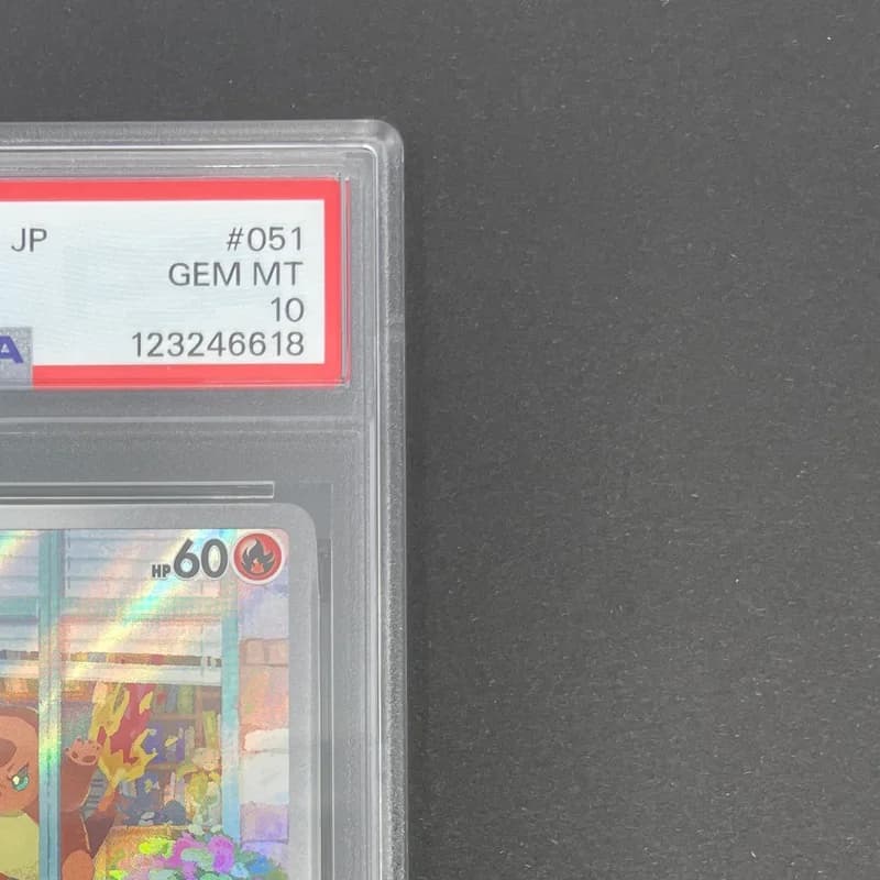 Charmander AR 051/049 PSA10  Pokemon card Special Deck Set ex svG thumbnail 3