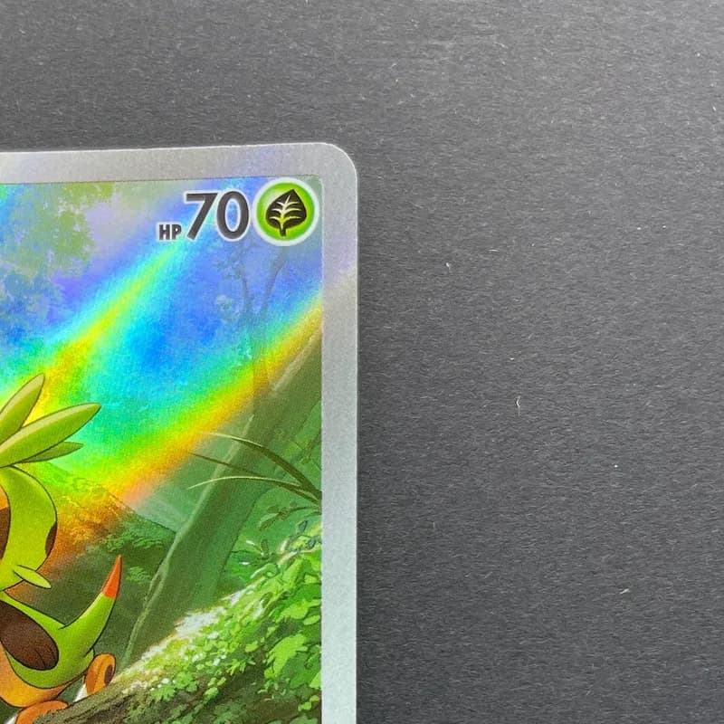 Chespin AR 084/083 Pokemon card Ninja Spinner M4 (1.NM) thumbnail 3